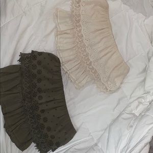 American Eagle Strapless Blouse